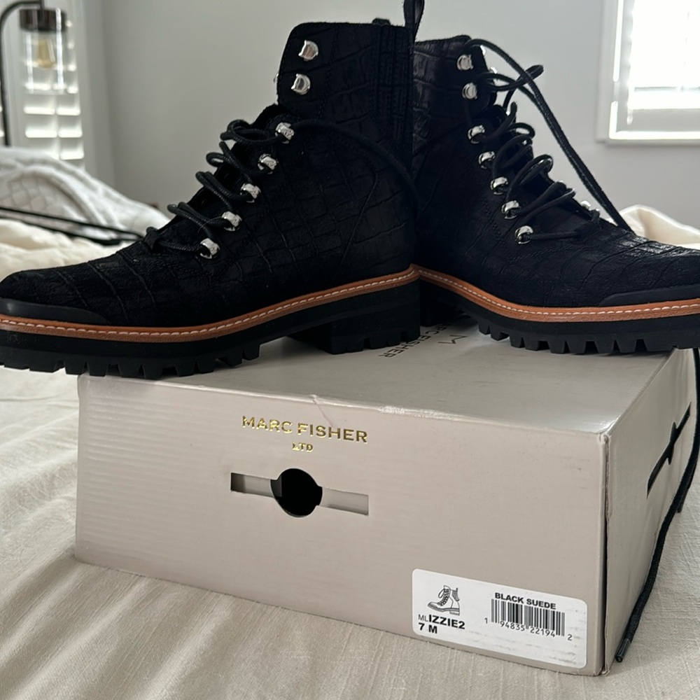 Marc Fisher LTD Izzy 2 Combat Boots